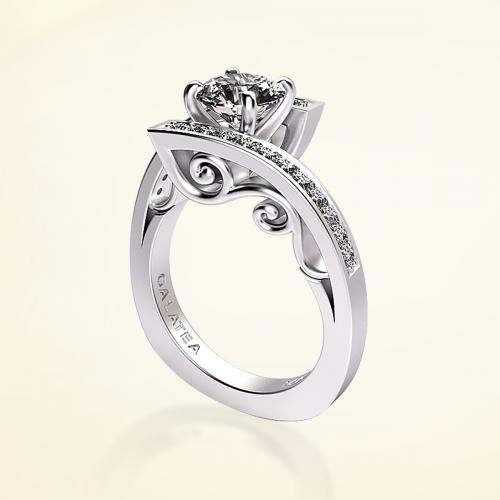 Princess Collection Diamond Wedding Band
